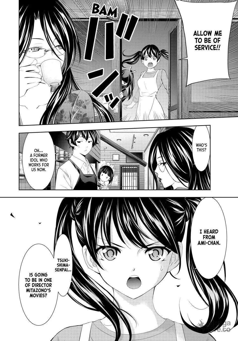 The Café Terrace and Its Goddesses Chapter 179 page 12 - 