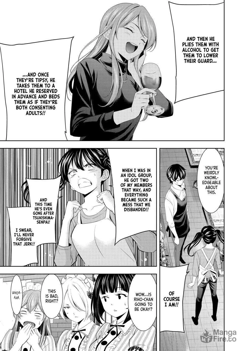 The Café Terrace and Its Goddesses Chapter 179 page 15 - 