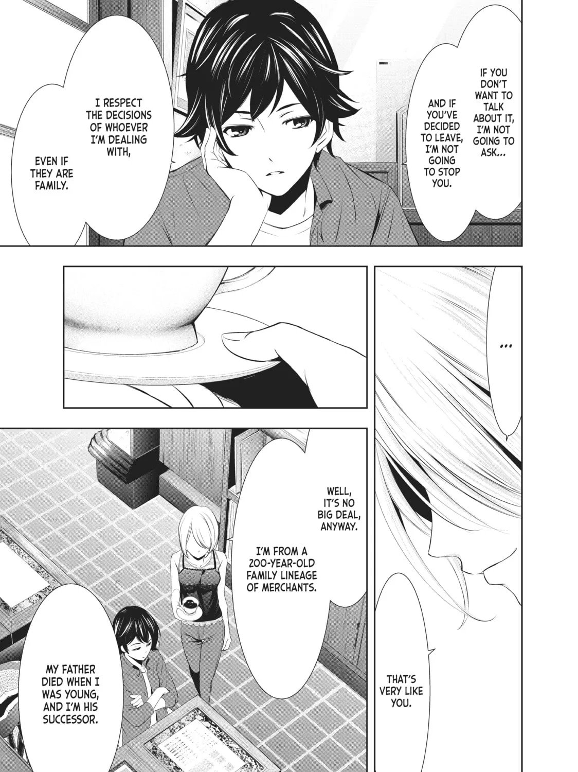 The Café Terrace and Its Goddesses Chapter 18 page 21 - 