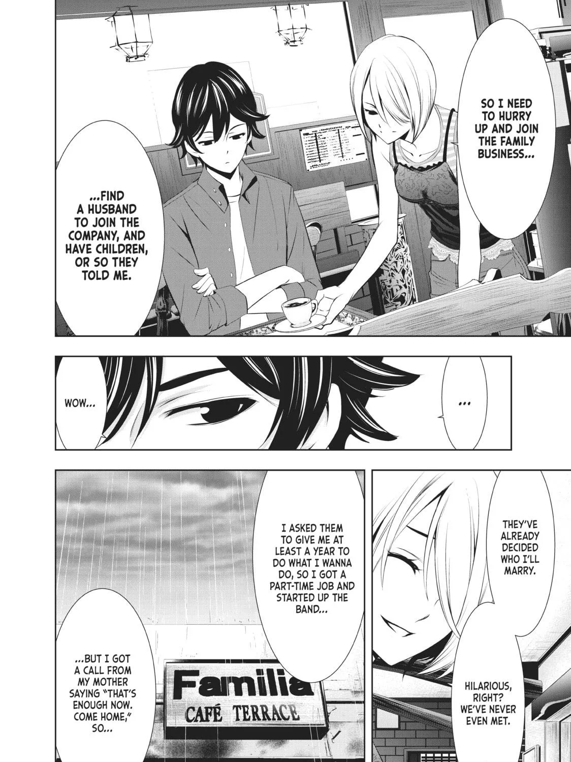 The Café Terrace and Its Goddesses Chapter 18 page 23 - 