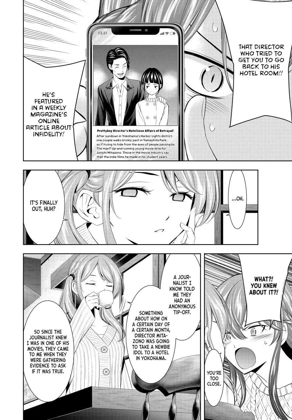 The Café Terrace and Its Goddesses Chapter 181 page 4 - 