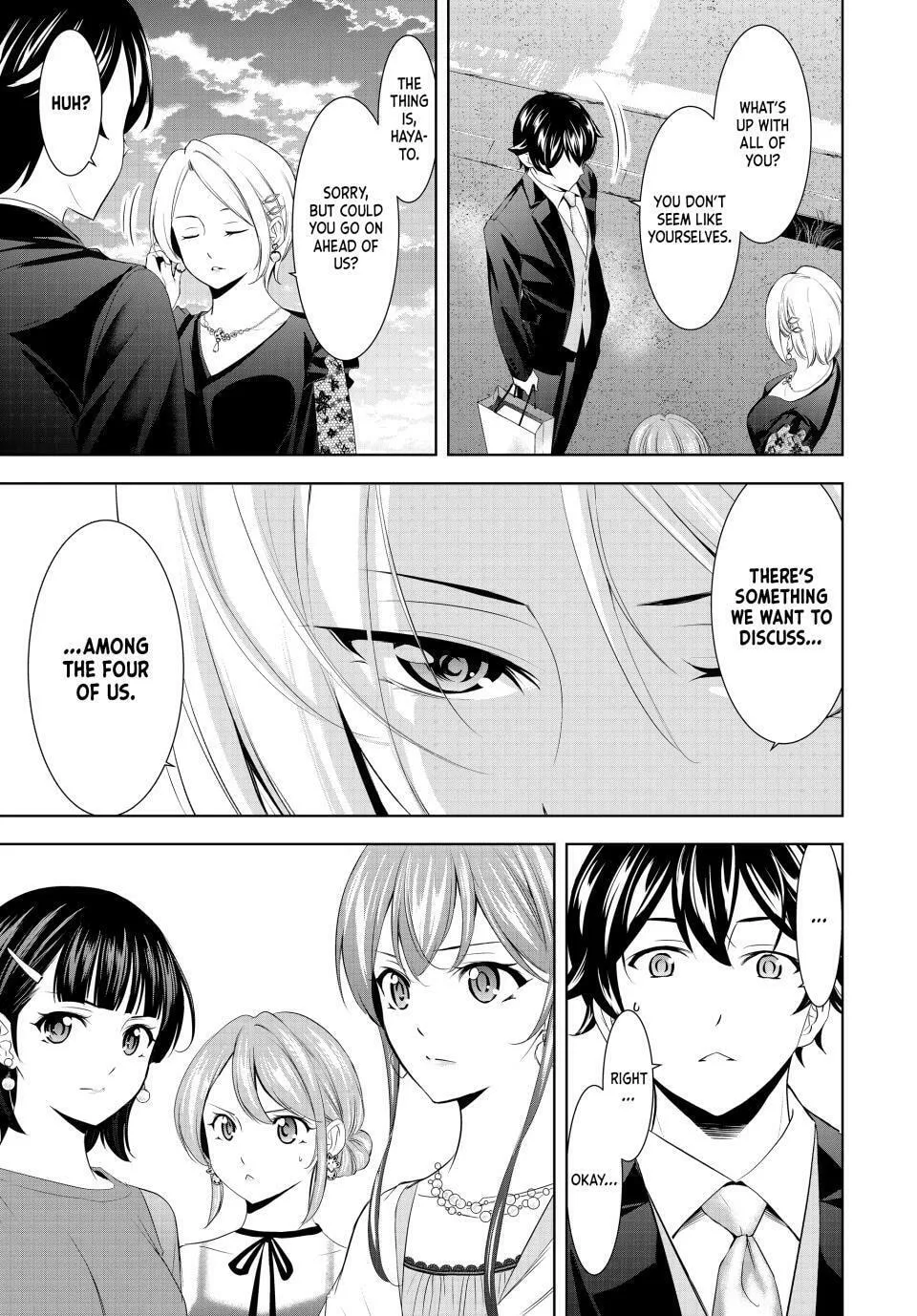The Café Terrace and Its Goddesses Chapter 182 page 14 - 
