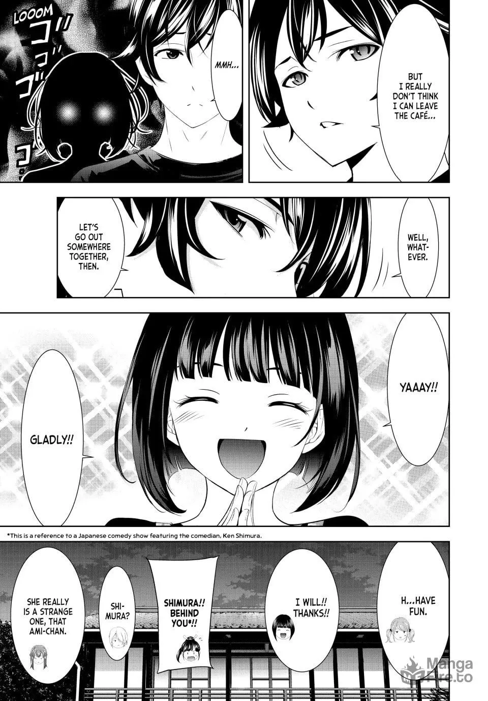 The Café Terrace and Its Goddesses Chapter 183 page 5 - 