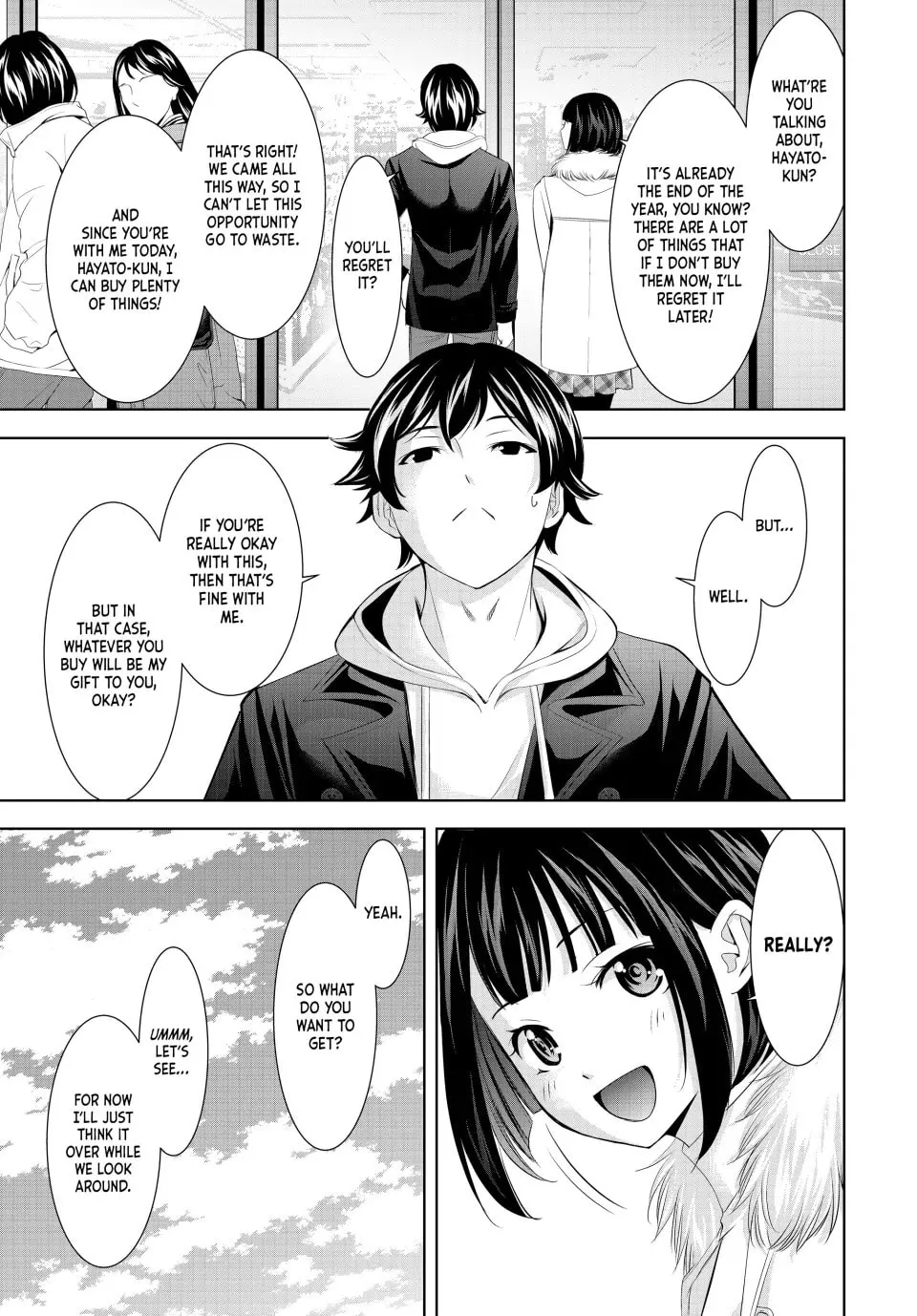 The Café Terrace and Its Goddesses Chapter 183 page 7 - 