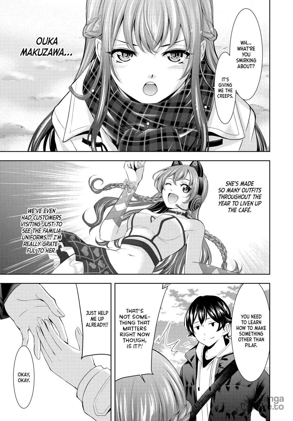 The Café Terrace and Its Goddesses Chapter 184 page 16 - 