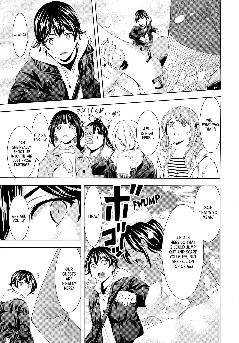 The Café Terrace and Its Goddesses Chapter 184 page 18 - 