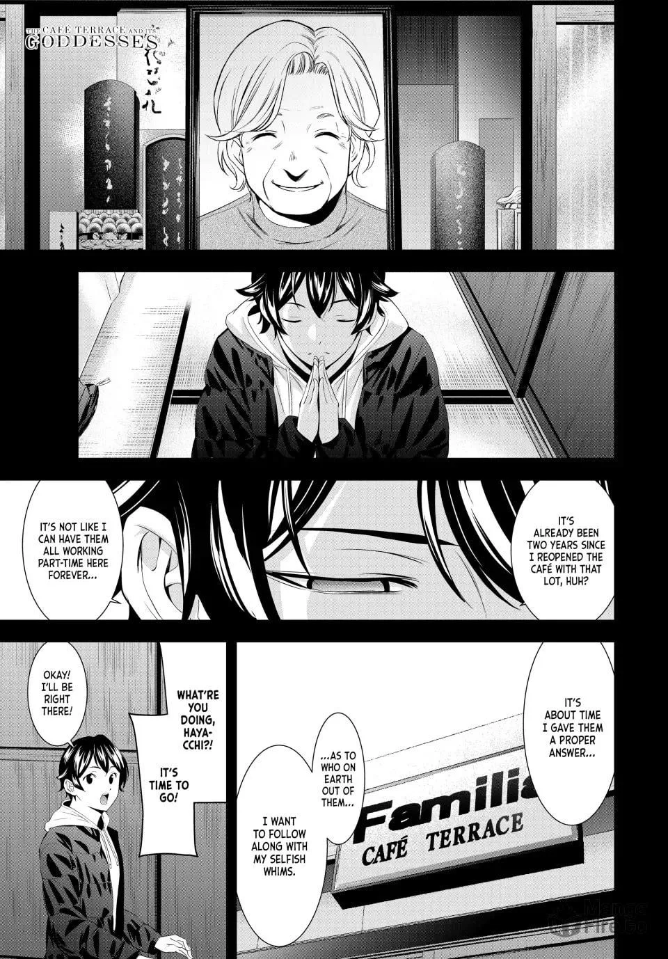 The Café Terrace and Its Goddesses Chapter 184 page 4 - 