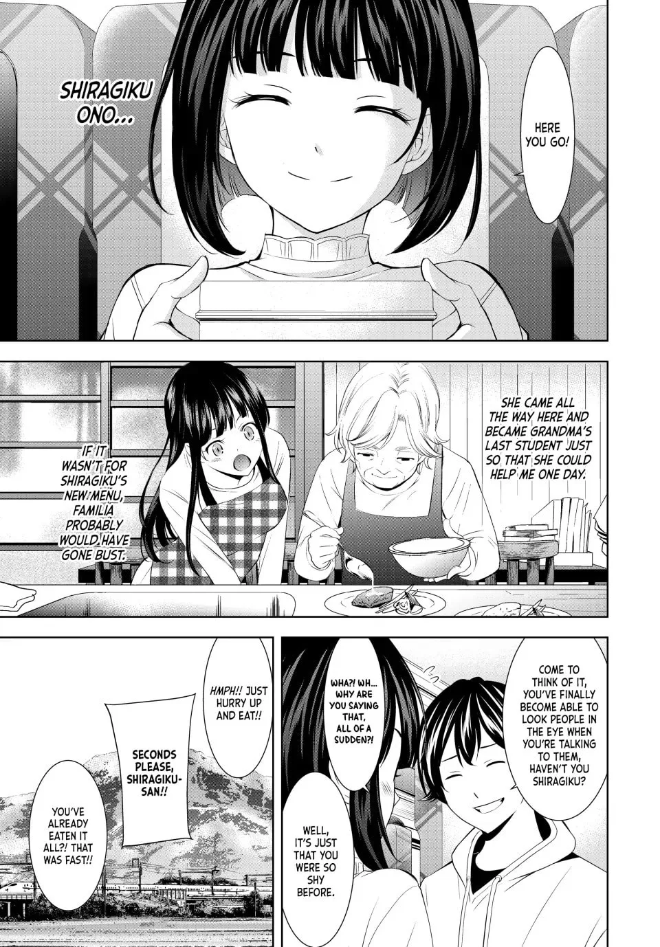 The Café Terrace and Its Goddesses Chapter 184 page 8 - 