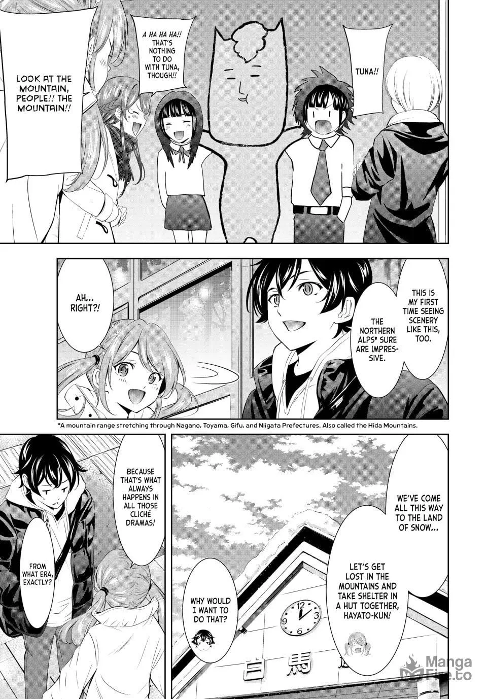 The Café Terrace and Its Goddesses Chapter 184 page 10 - 