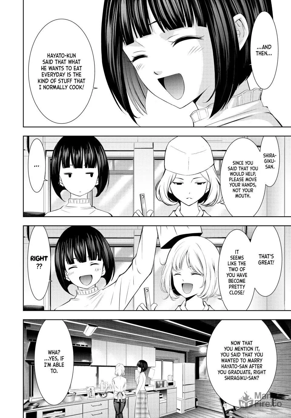 The Café Terrace and Its Goddesses Chapter 185 page 12 - 