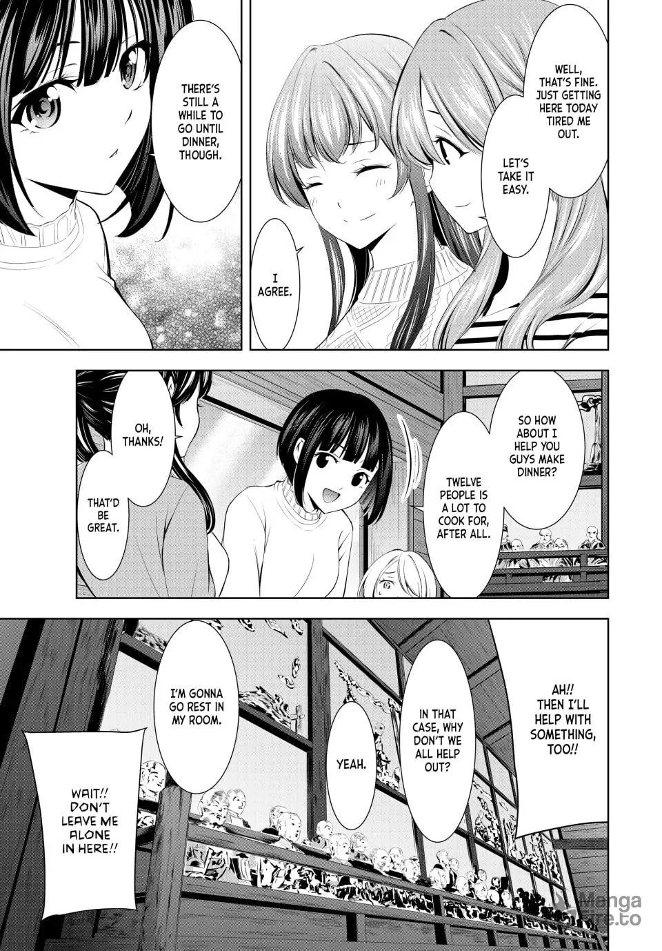 The Café Terrace and Its Goddesses Chapter 185 page 5 - 