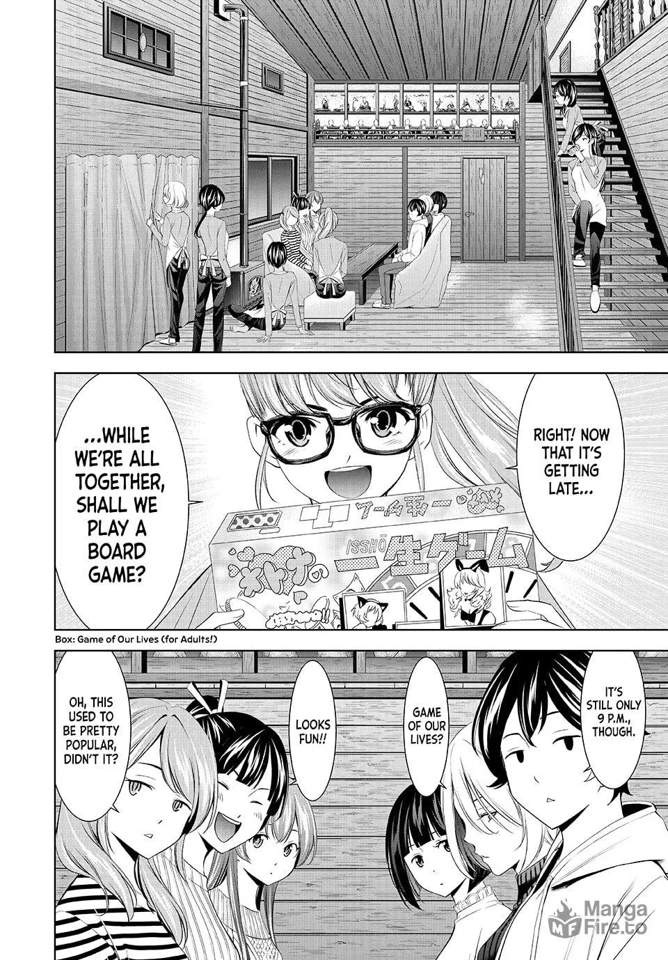 The Café Terrace and Its Goddesses Chapter 187 page 6 - 