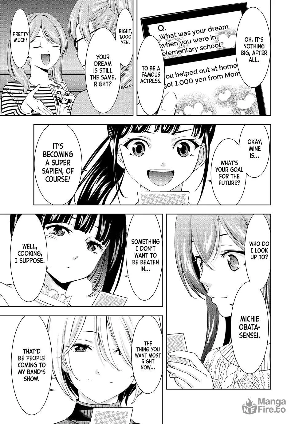 The Café Terrace and Its Goddesses Chapter 187 page 9 - 