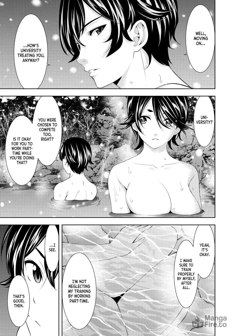The Café Terrace and Its Goddesses Chapter 188 page 9 - 