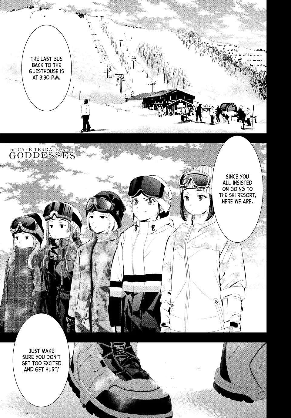 The Café Terrace and Its Goddesses Chapter 190 page 1 - 