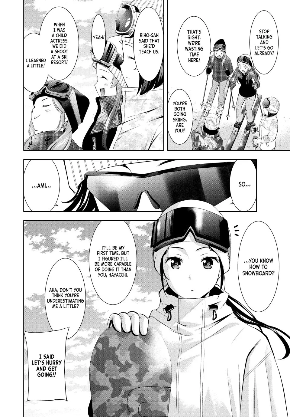 The Café Terrace and Its Goddesses Chapter 190 page 4 - 