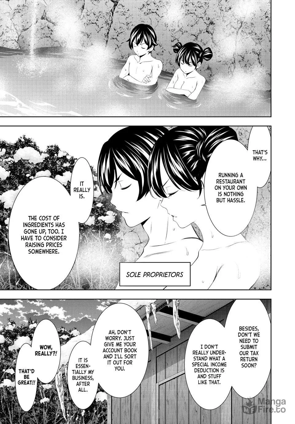 The Café Terrace and Its Goddesses Chapter 191 page 9 - 