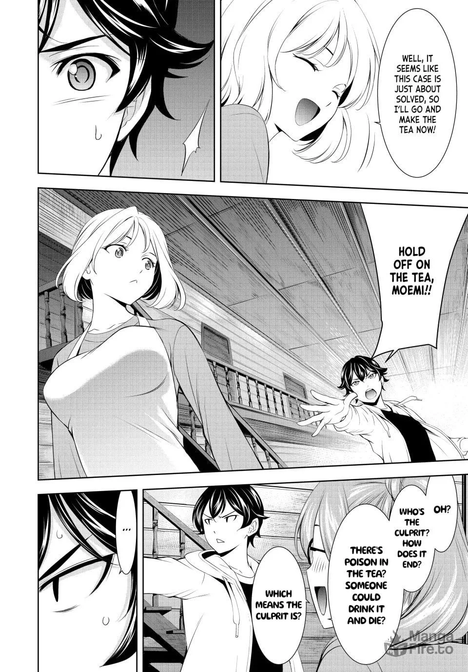 The Café Terrace and Its Goddesses Chapter 192 page 12 - 