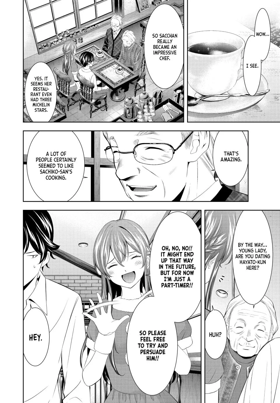 The Café Terrace and Its Goddesses Chapter 195 page 4 - 