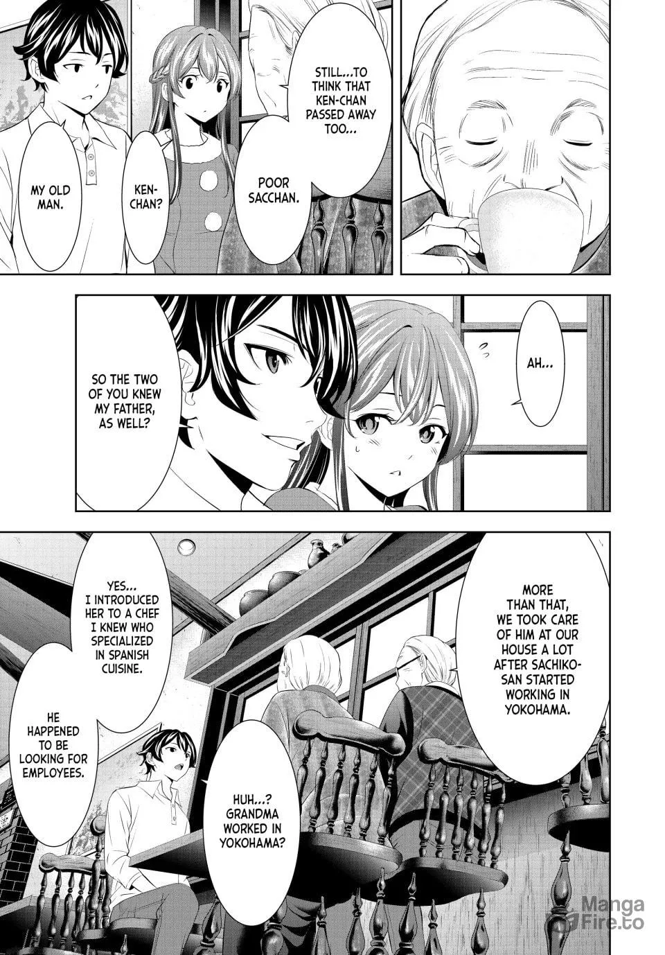 The Café Terrace and Its Goddesses Chapter 195 page 5 - 