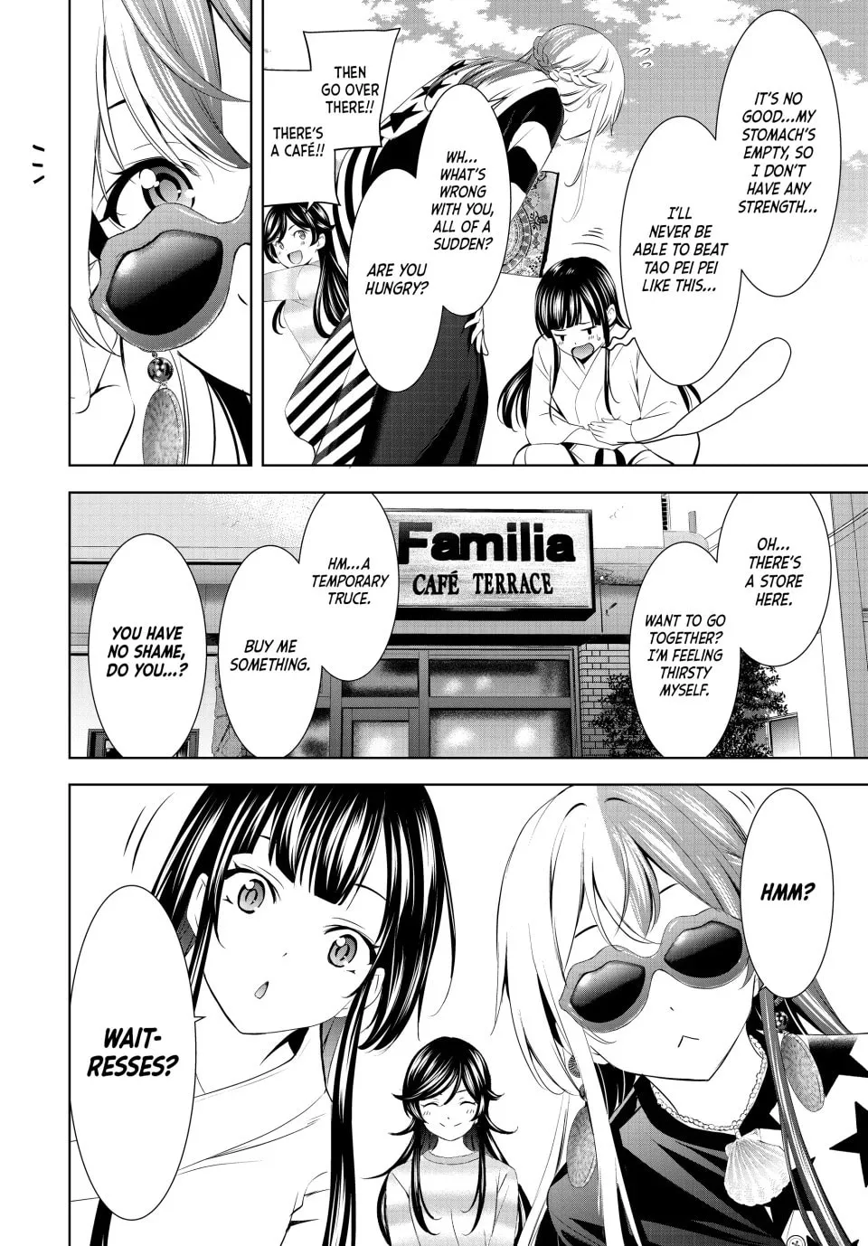 The Café Terrace and Its Goddesses Chapter 196 page 14 - 