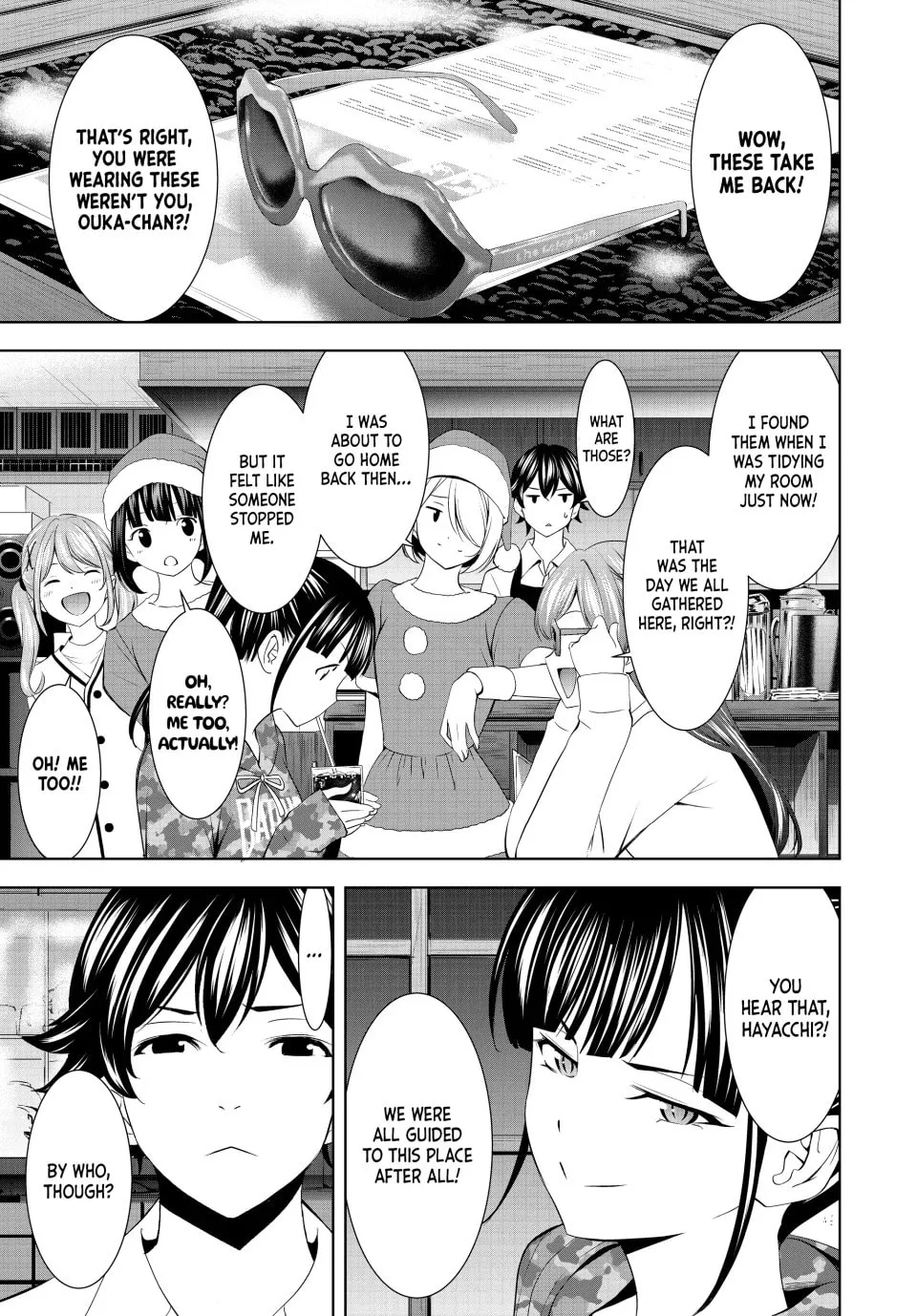 The Café Terrace and Its Goddesses Chapter 196 page 17 - 