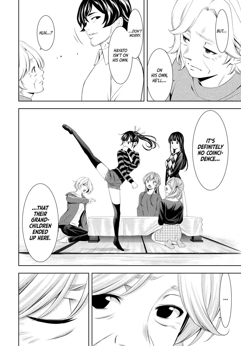 The Café Terrace and Its Goddesses Chapter 198 page 14 - 