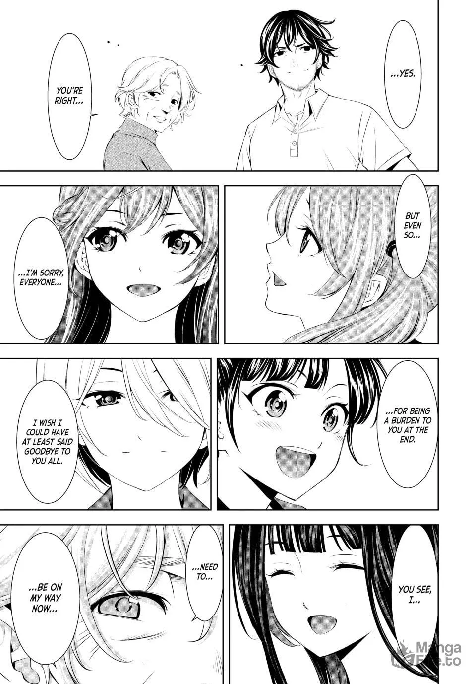 The Café Terrace and Its Goddesses Chapter 198 page 15 - 