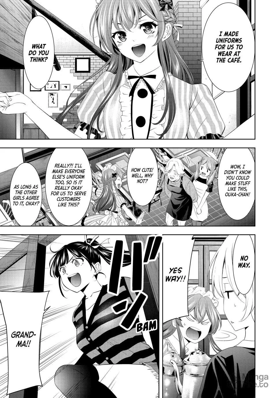 The Café Terrace and Its Goddesses Chapter 198 page 5 - 