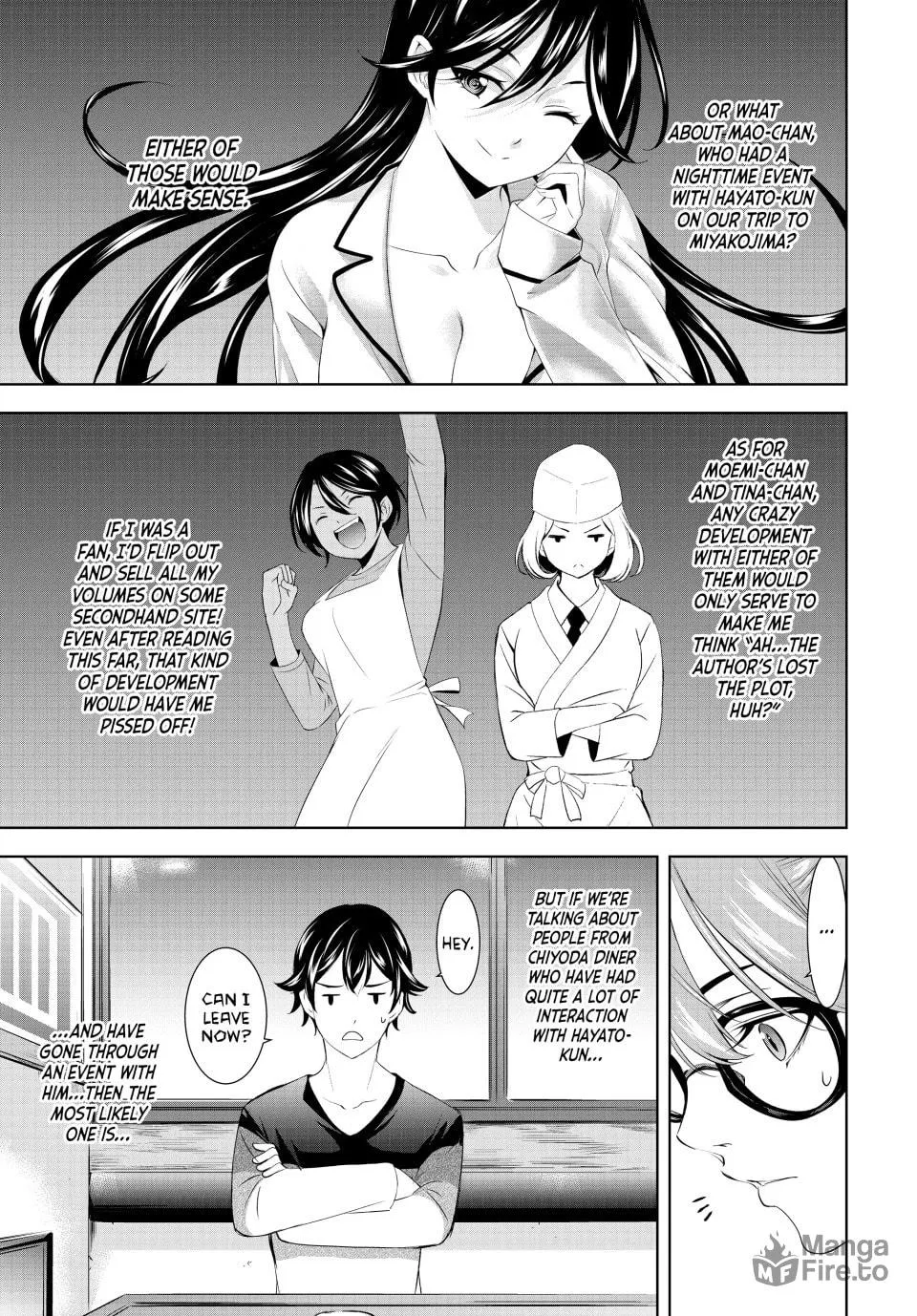 The Café Terrace and Its Goddesses Chapter 199 page 15 - 