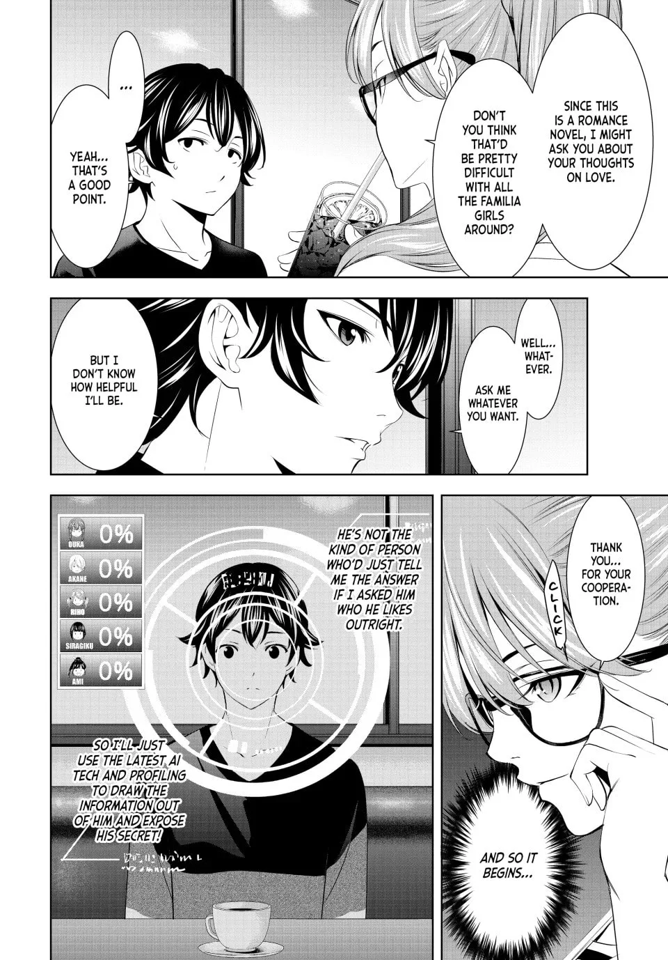 The Café Terrace and Its Goddesses Chapter 199 page 4 - 