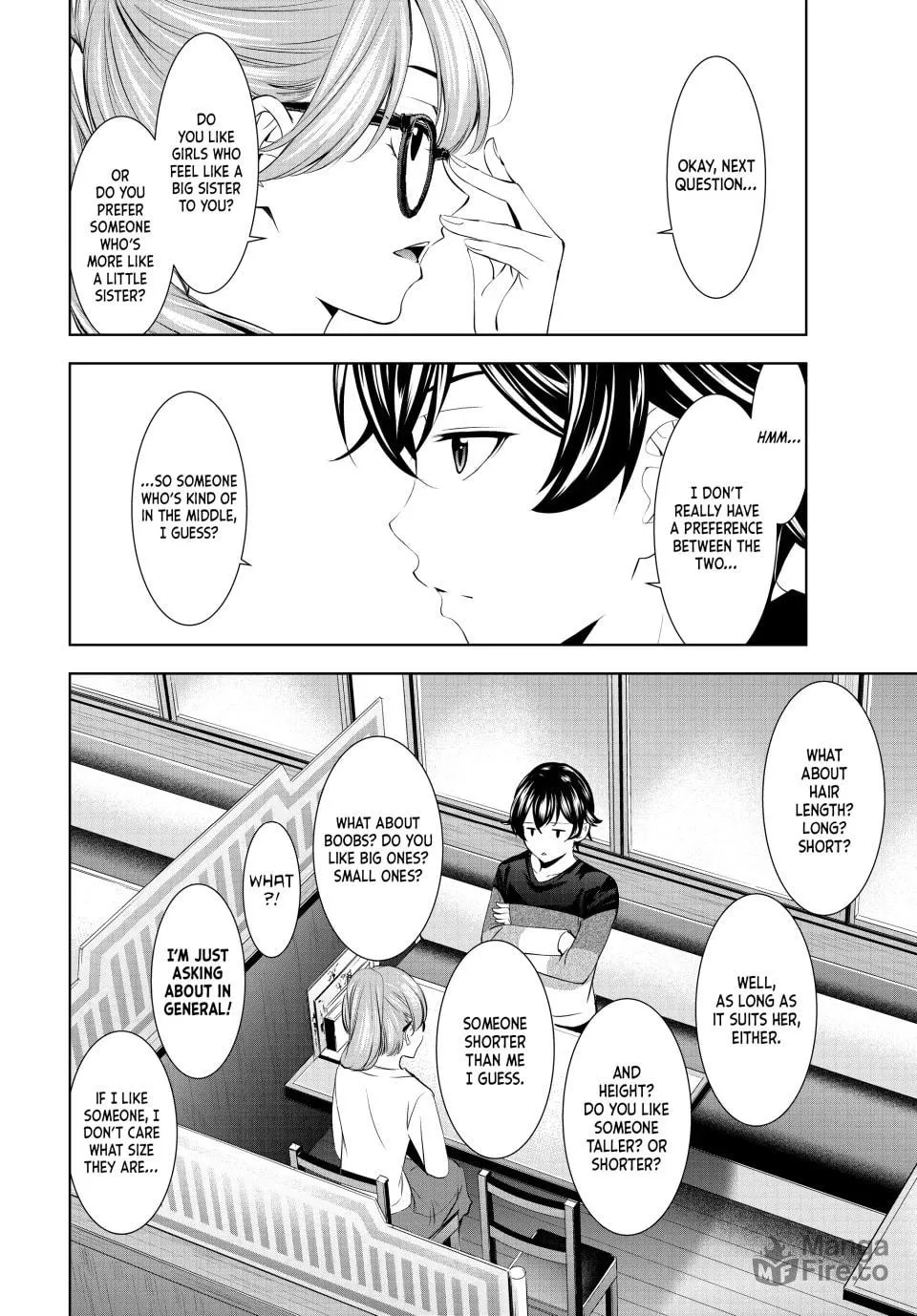 The Café Terrace and Its Goddesses Chapter 199 page 6 - 