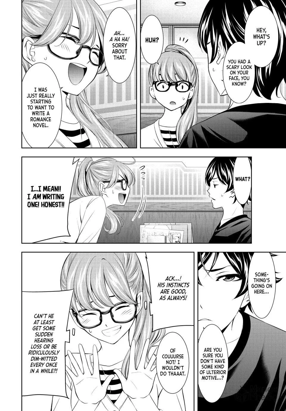The Café Terrace and Its Goddesses Chapter 199 page 10 - 