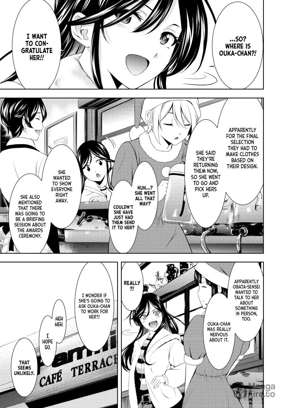 The Café Terrace and Its Goddesses Chapter 201 page 5 - 
