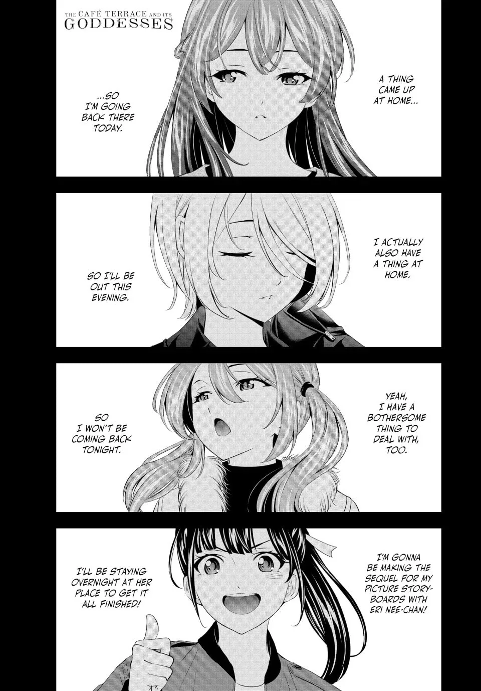 The Café Terrace and Its Goddesses Chapter 203 page 1 - 