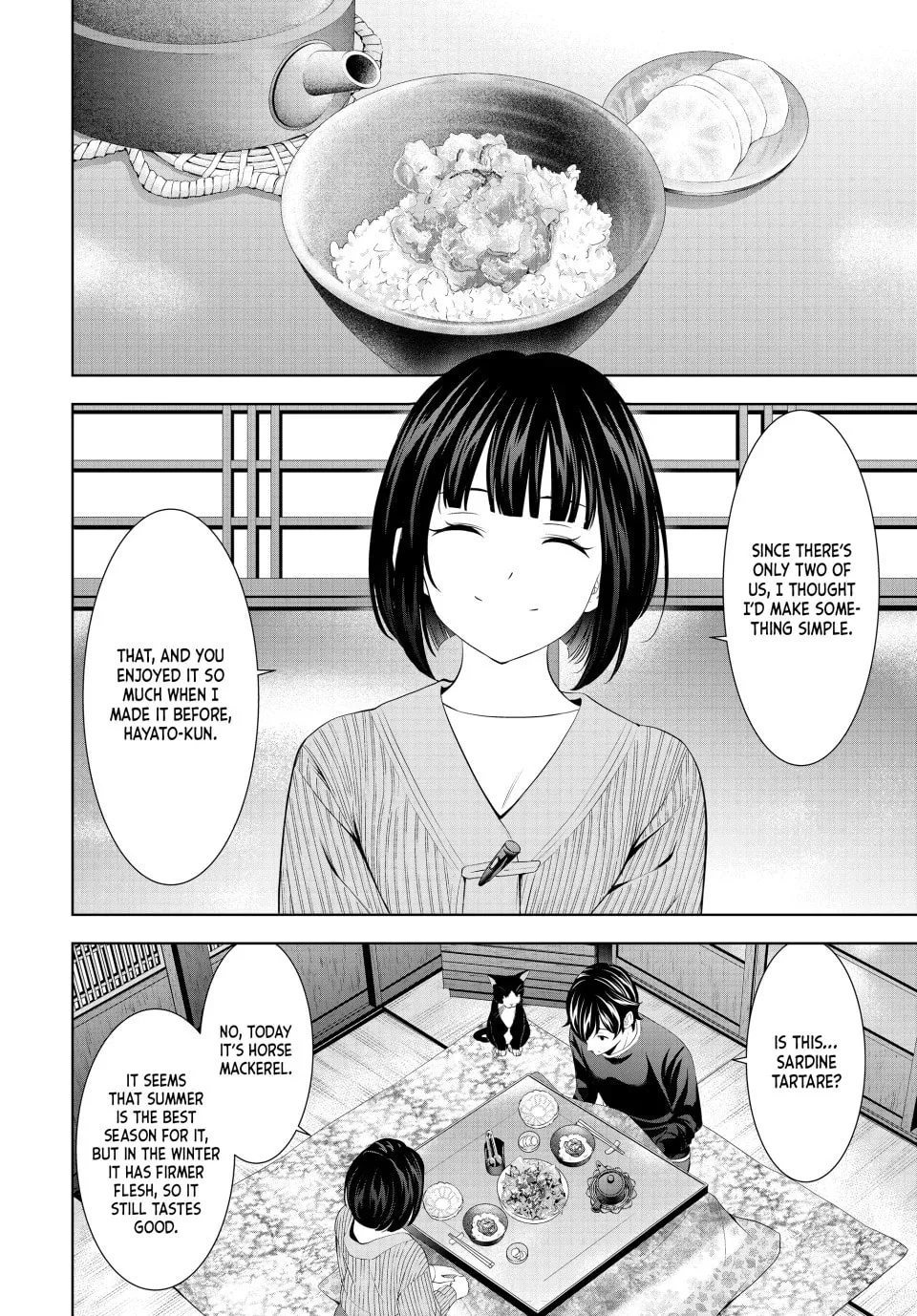 The Café Terrace and Its Goddesses Chapter 203 page 4 - 