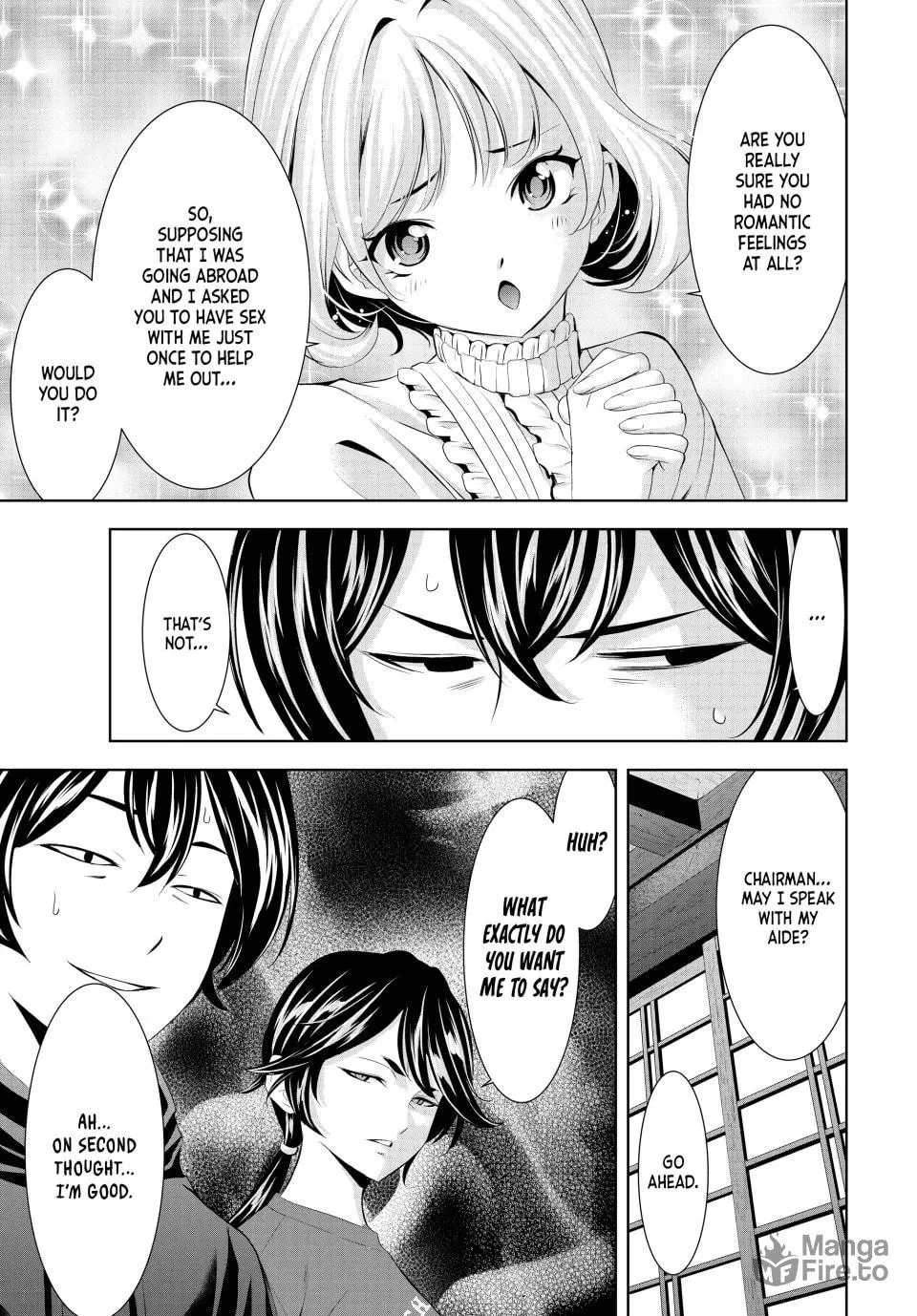 The Café Terrace and Its Goddesses Chapter 204 page 9 - 