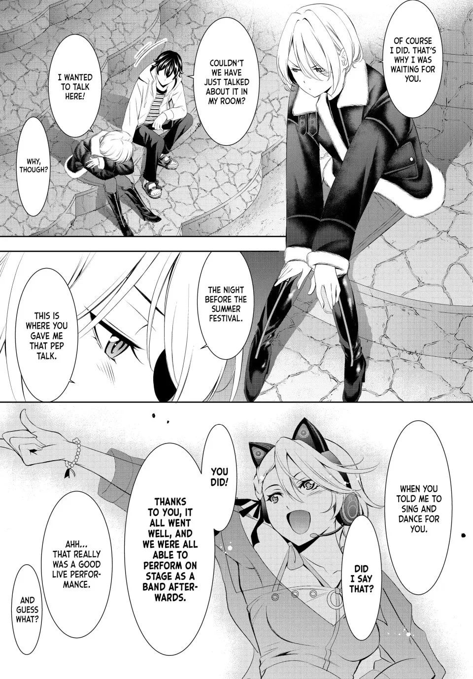 The Café Terrace and Its Goddesses Chapter 205 page 8 - 