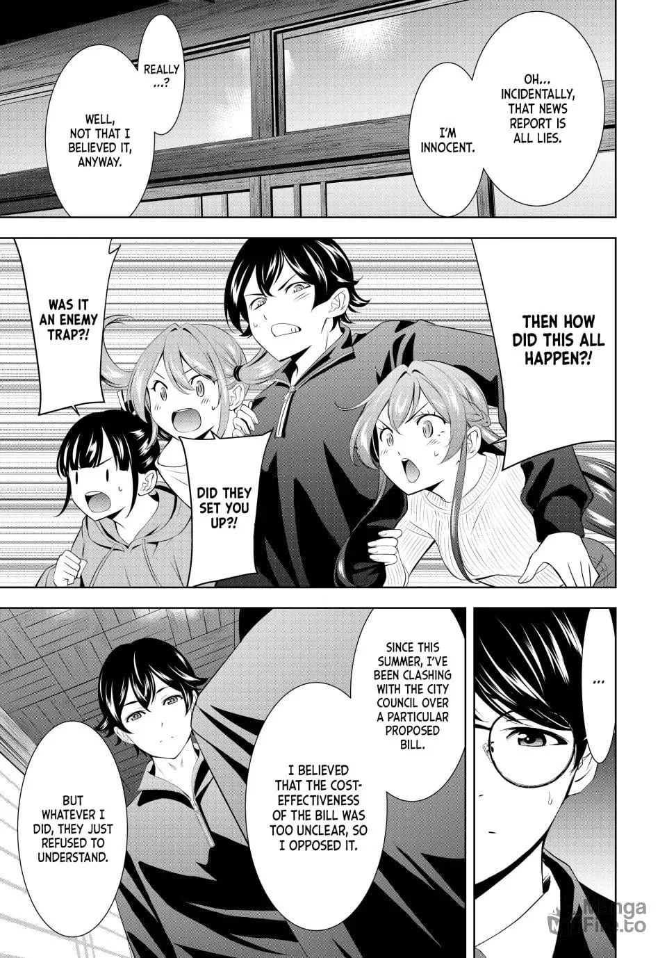 The Café Terrace and Its Goddesses Chapter 207 page 15 - 