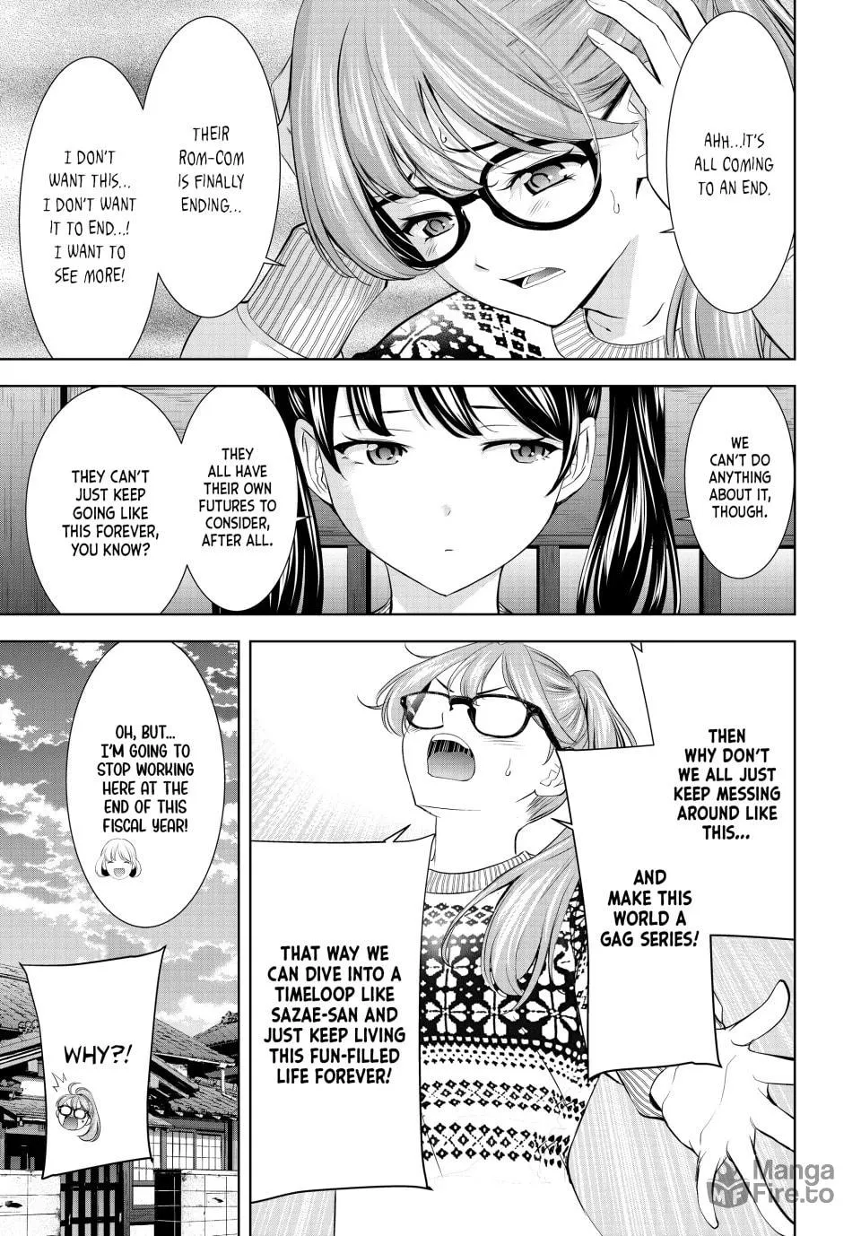 The Café Terrace and Its Goddesses Chapter 207 page 9 - 