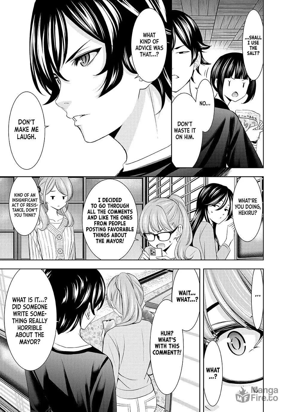 The Café Terrace and Its Goddesses Chapter 208 page 15 - 
