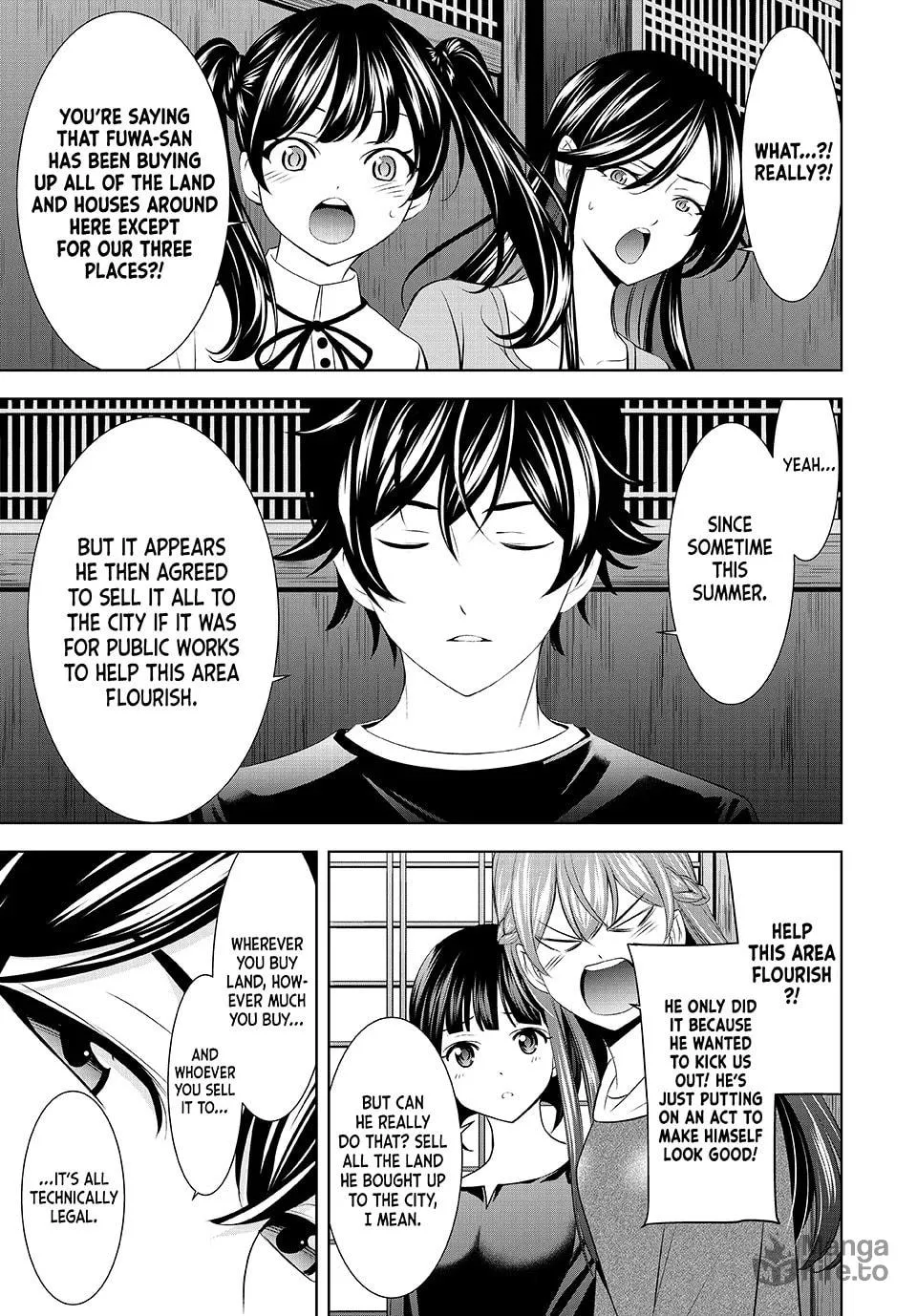 The Café Terrace and Its Goddesses Chapter 208 page 3 - 