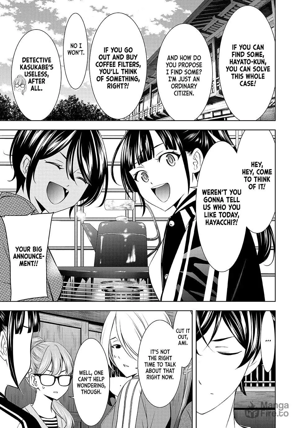The Café Terrace and Its Goddesses Chapter 208 page 5 - 