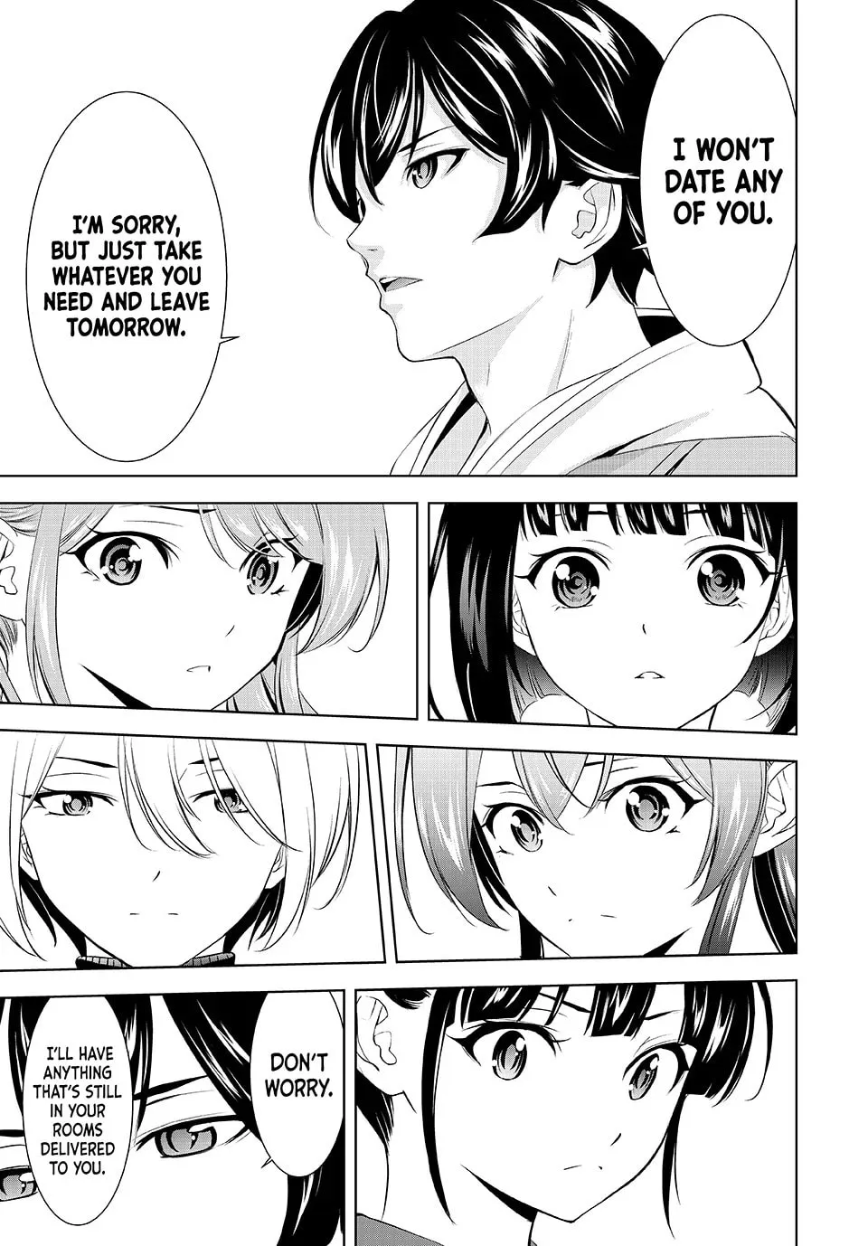 The Café Terrace and Its Goddesses Chapter 209 page 11 - 