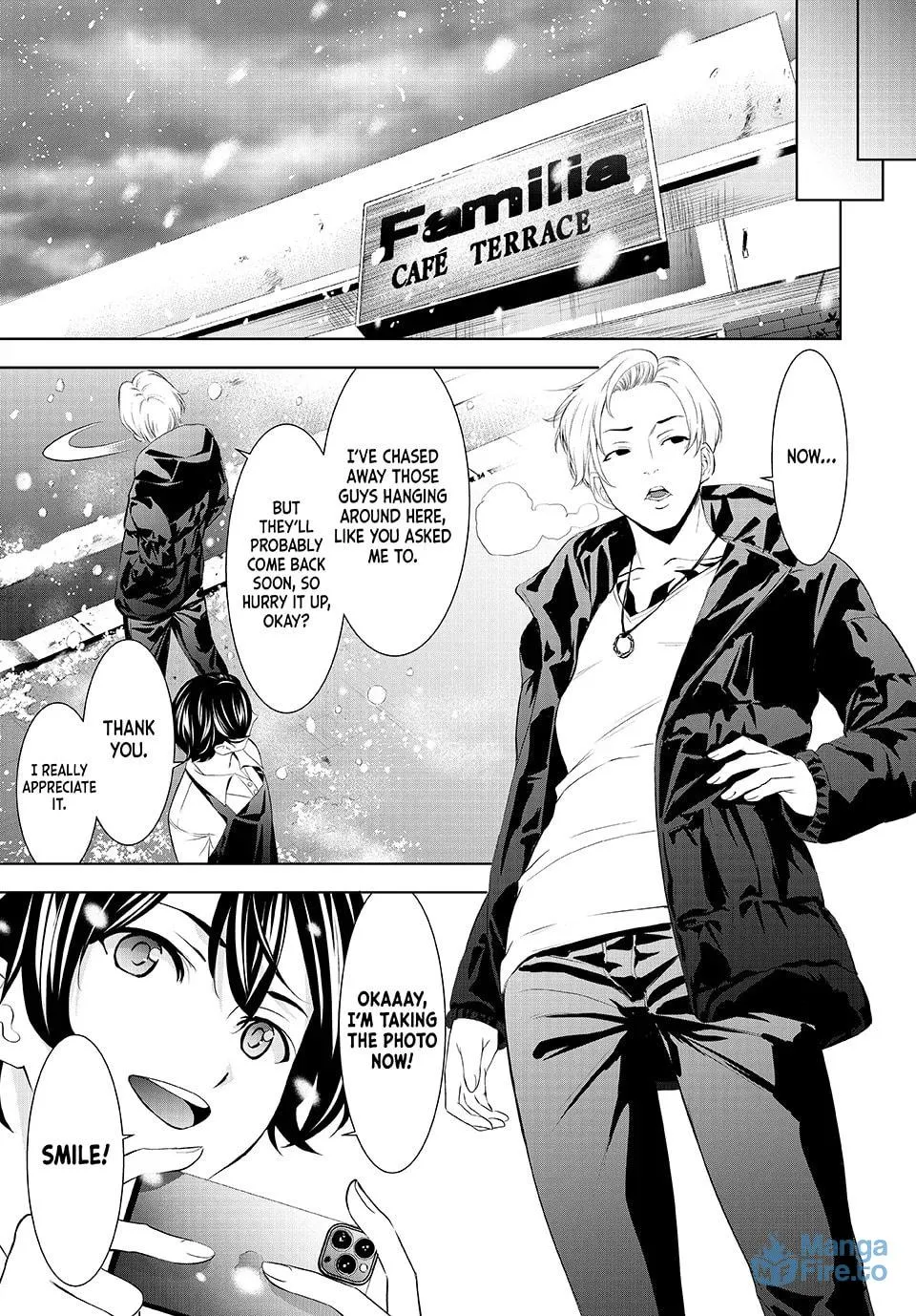 The Café Terrace and Its Goddesses Chapter 209 page 15 - 