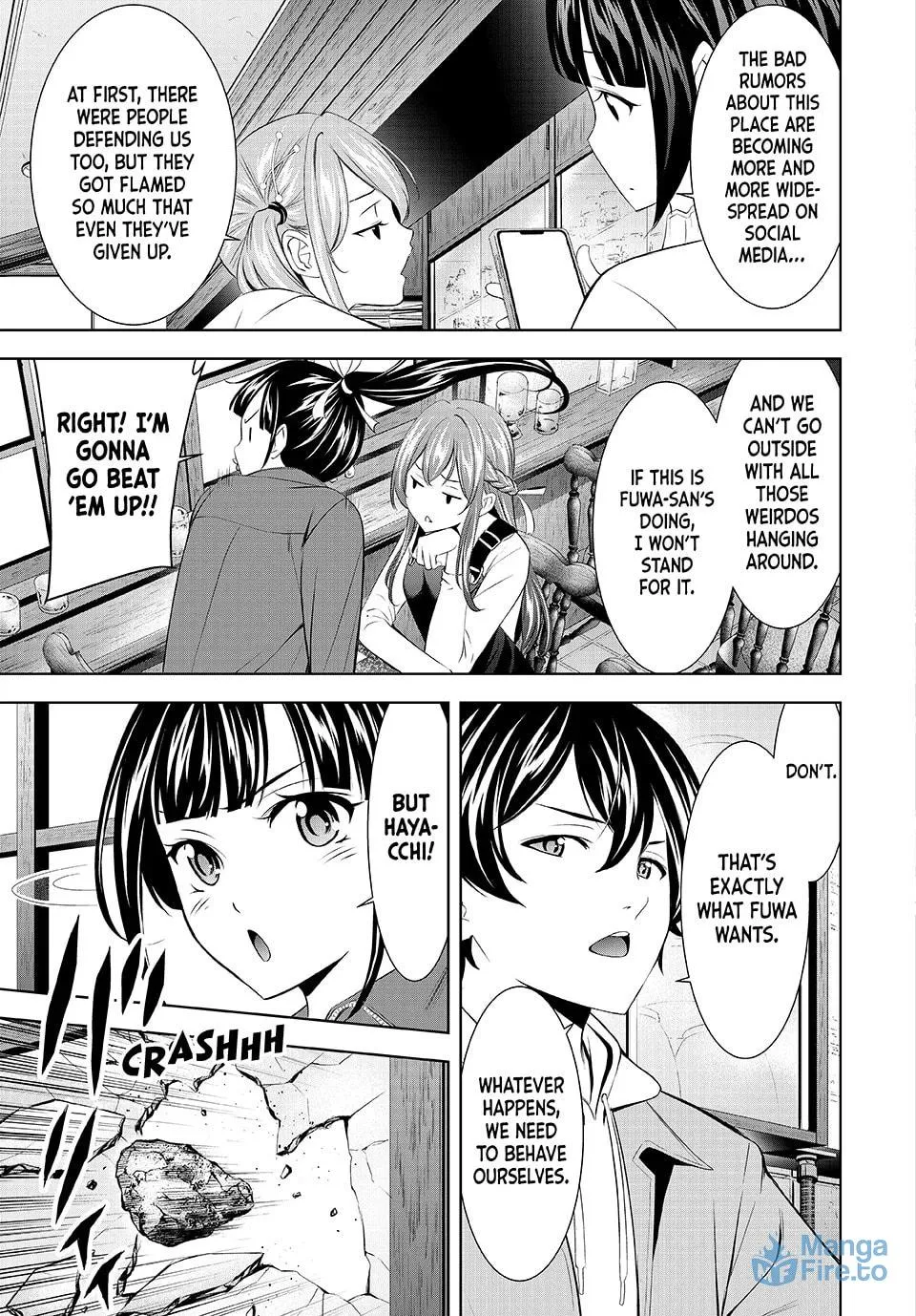 The Café Terrace and Its Goddesses Chapter 209 page 3 - 
