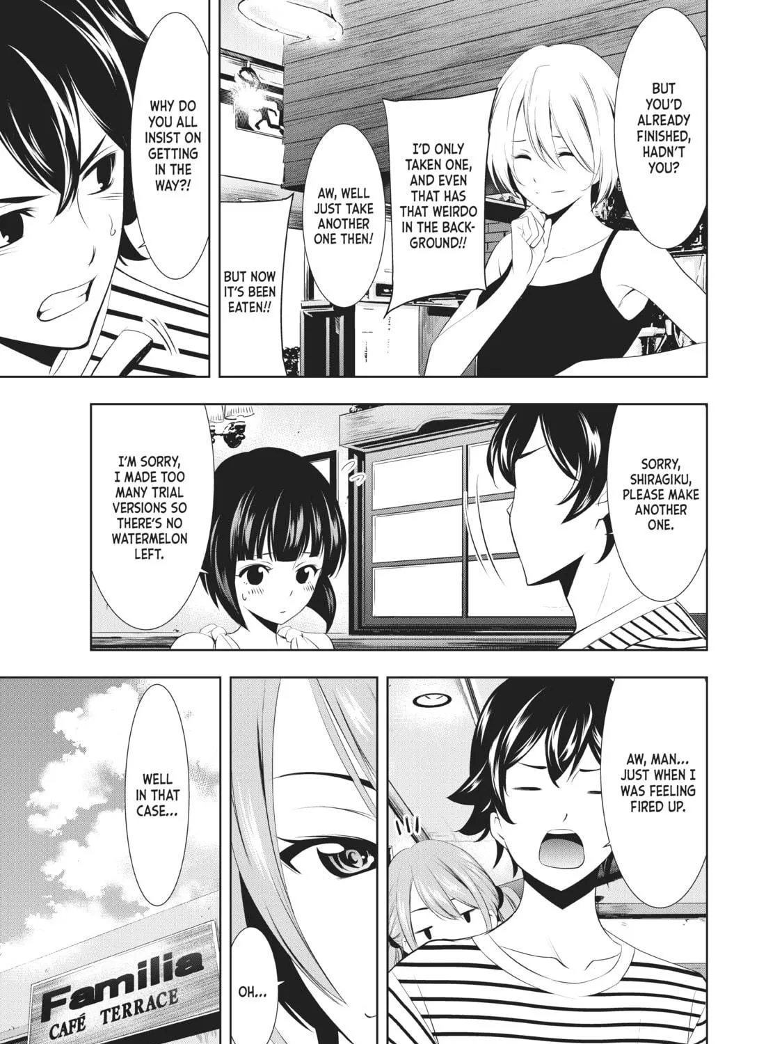 The Café Terrace and Its Goddesses Chapter 21 page 17 - 