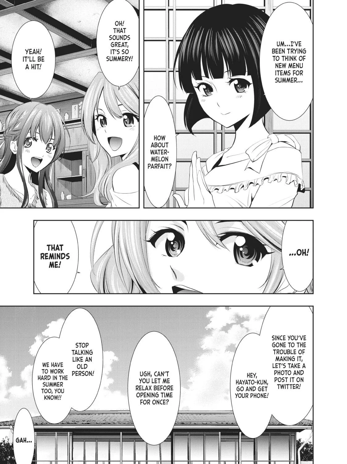 The Café Terrace and Its Goddesses Chapter 21 page 9 - 
