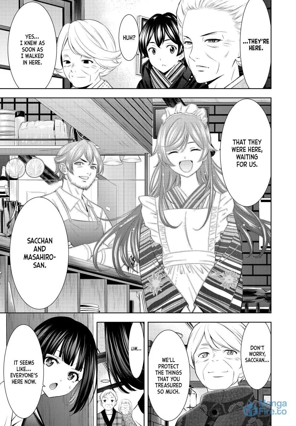 The Café Terrace and Its Goddesses Chapter 211 page 3 - 