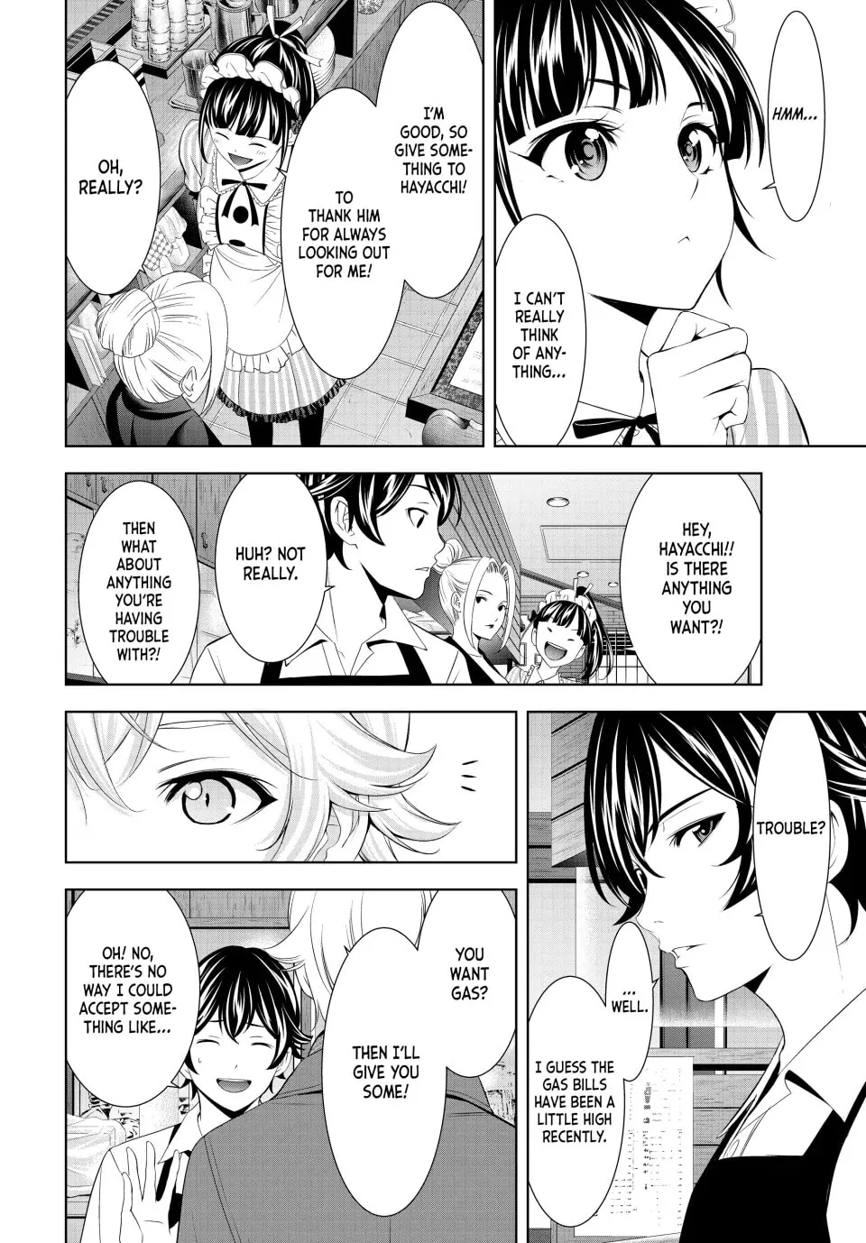 The Café Terrace and Its Goddesses Chapter 213 page 10 - 